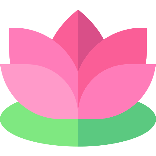 Lotus Detailed Rounded Lineal color icon