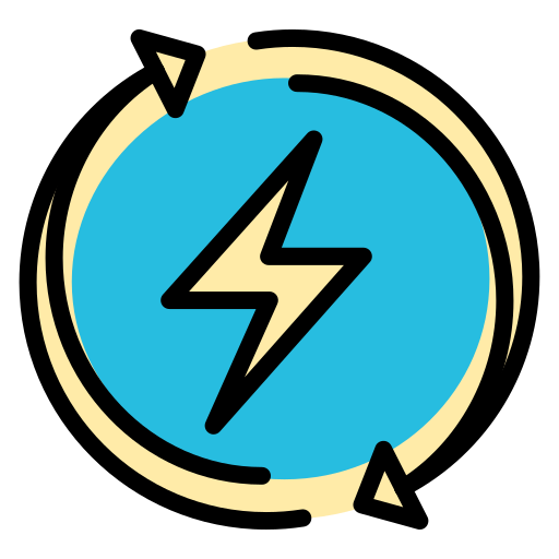 energía renovable icono gratis