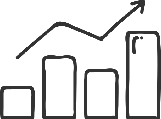 grafico icono gratis