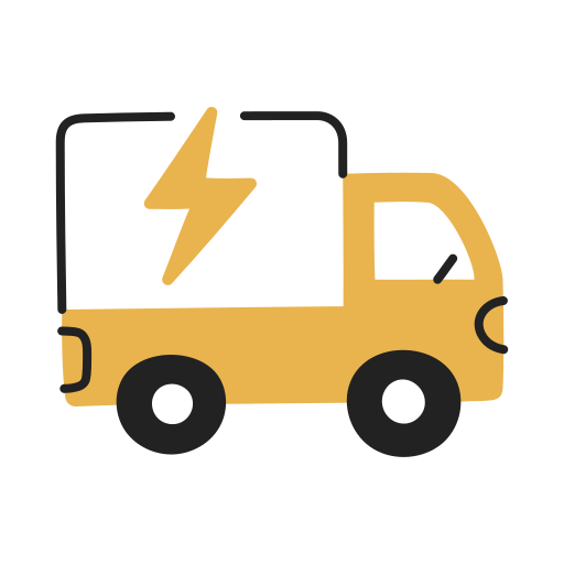 camión icono gratis