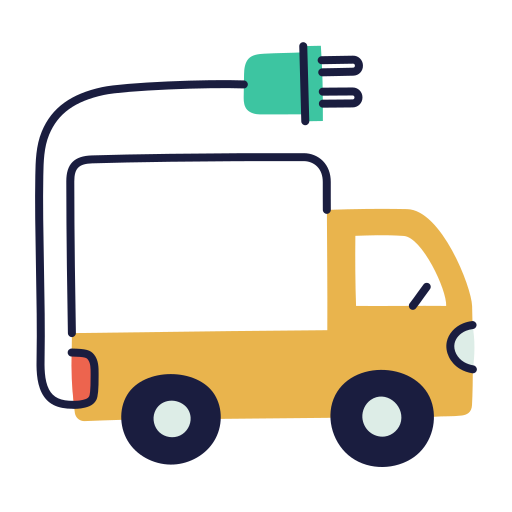 camión icono gratis