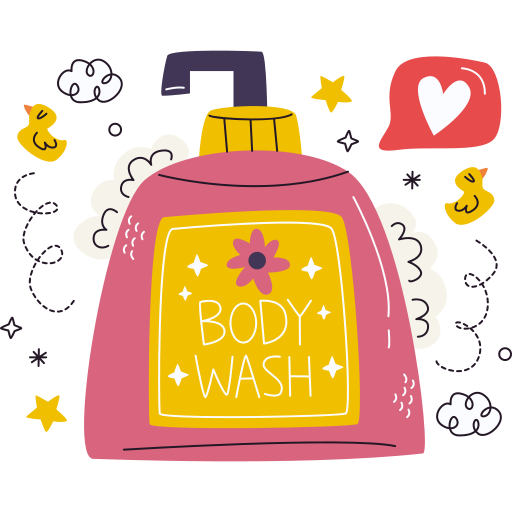 gel douche gratuit sticker