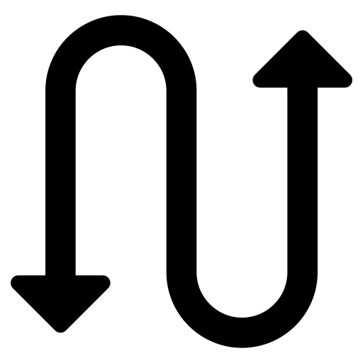 itinéraire Icône gratuit