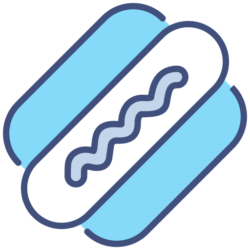 Hot dog free icon Hot dog free icon