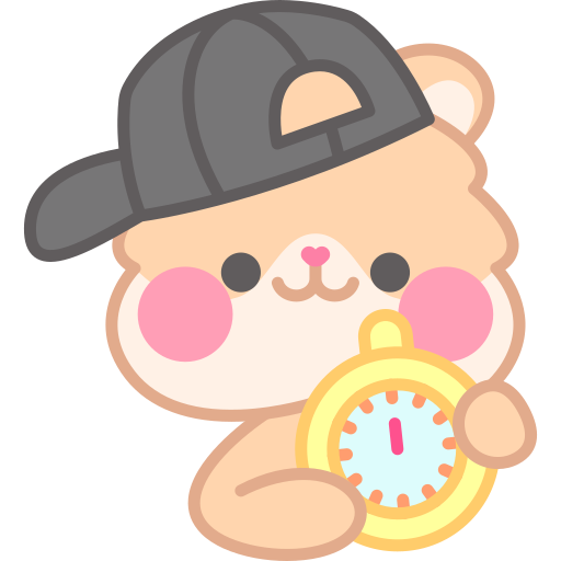 Stopwatch free sticker