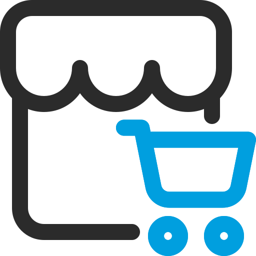 comércio e compras grátis ícone