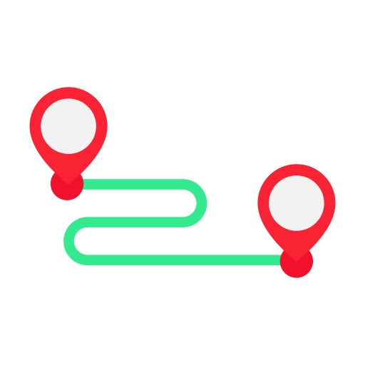 Маршрут бесплатно иконка