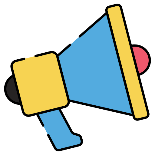 메가폰 무료 아이콘