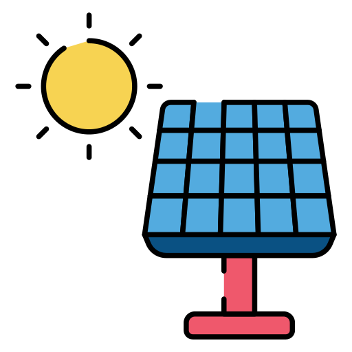 panel solar icono gratis