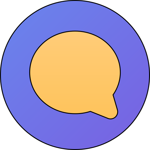 bulle de discussion Icône gratuit