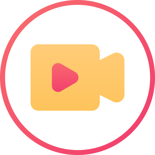 camara de video icono gratis