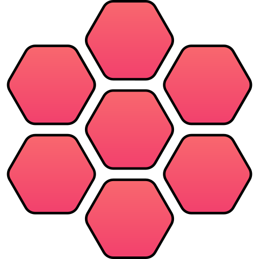 hexágonos grátis ícone hexágonos grátis ícone