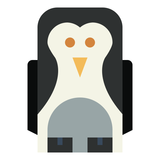 Pingüino icono gratis