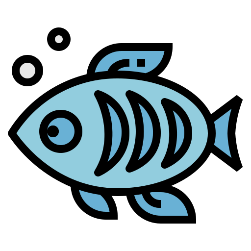 Fish Smalllikeart Lineal Color Icon