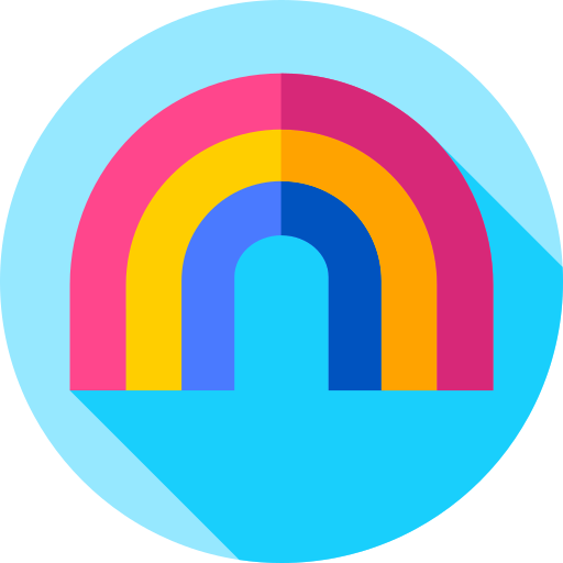 Arco iris icono gratis