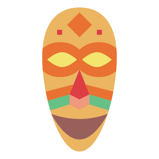 Mask Smalllikeart Flat icon