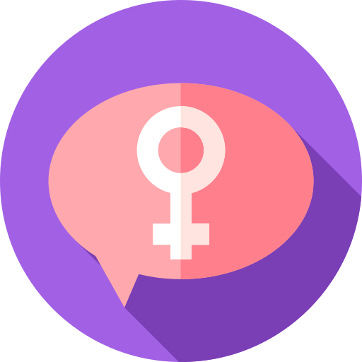 Speech Bubble Flat Circular Flat Icon