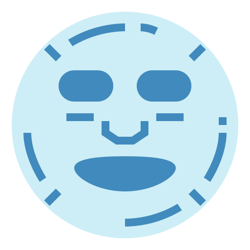 Máscara facial icono gratis