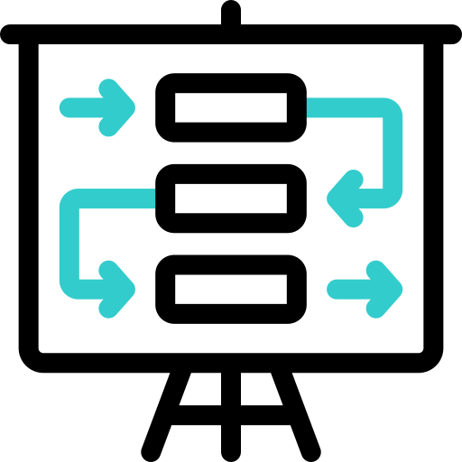 plan de negocios icono gratis