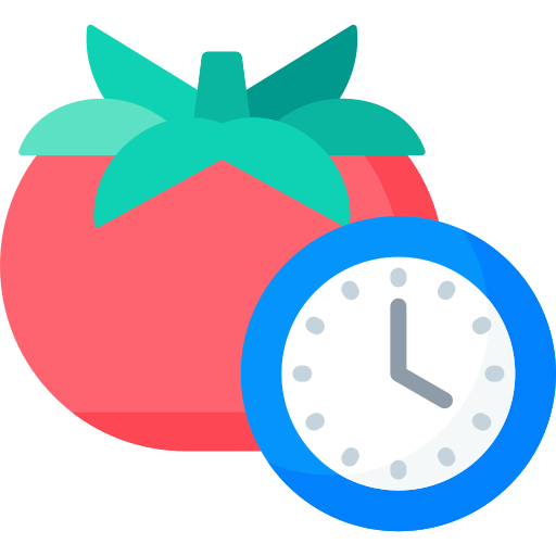 técnica pomodoro icono gratis