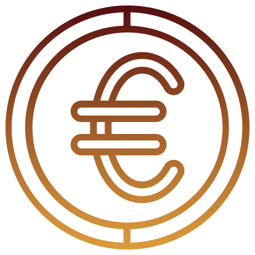 euro icono gratis