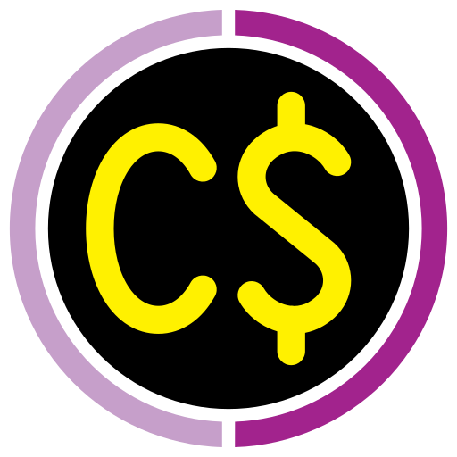 캐나다 달러 무료 아이콘