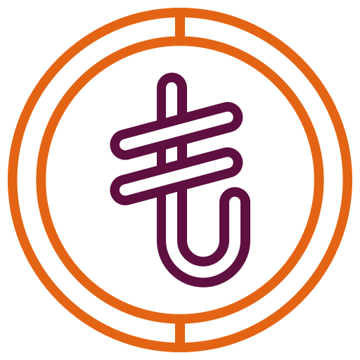 lira turca icono gratis