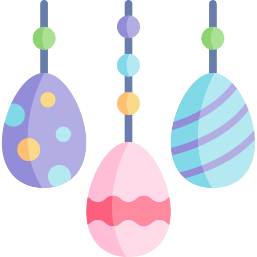 Easter eggs free icon
