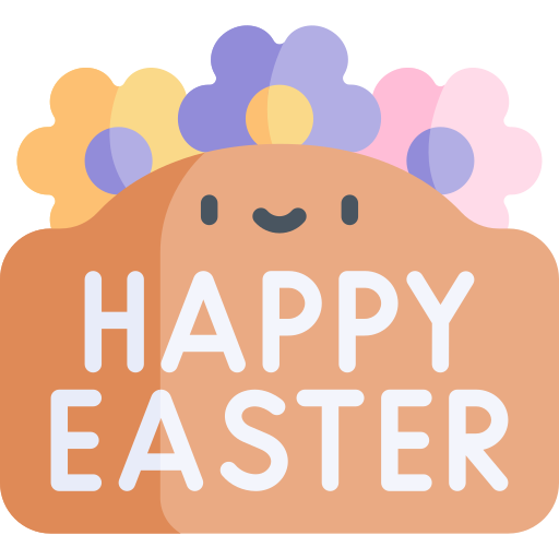 felices pascuas icono gratis