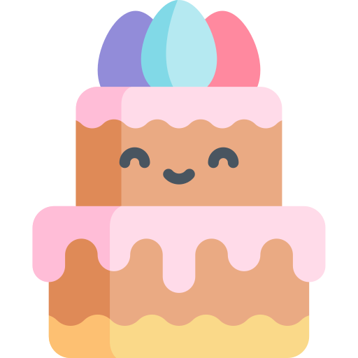 pastel de pascua icono gratis