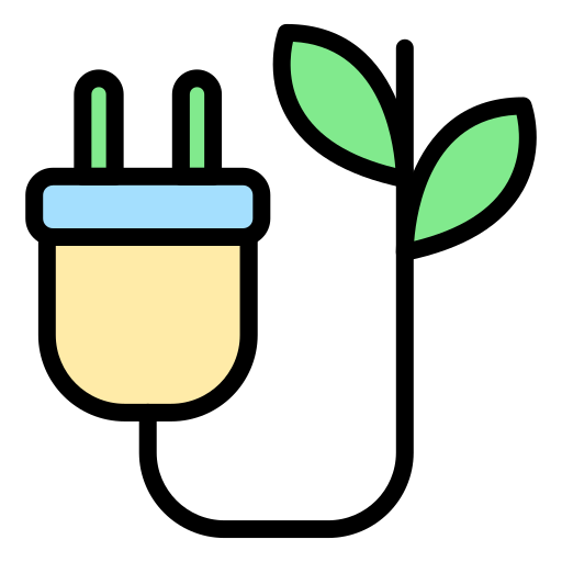 energía ecológica icono gratis