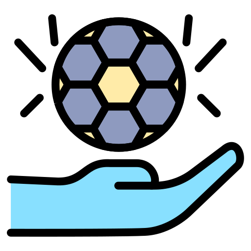 balón de fútbol icono gratis