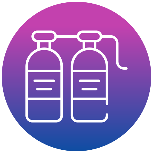 Oxygen tank free icon
