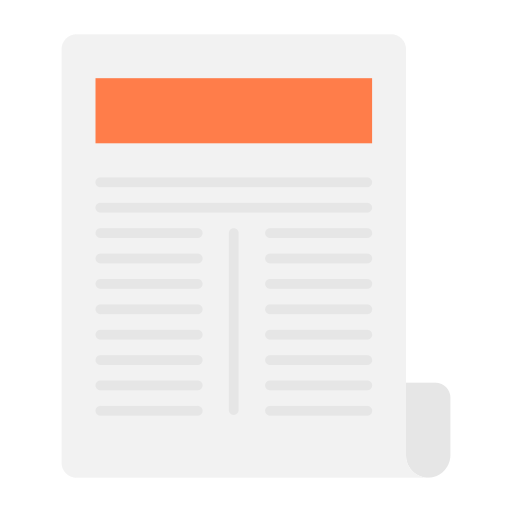 jornal grátis ícone