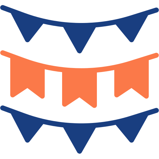 guirnalda icono gratis