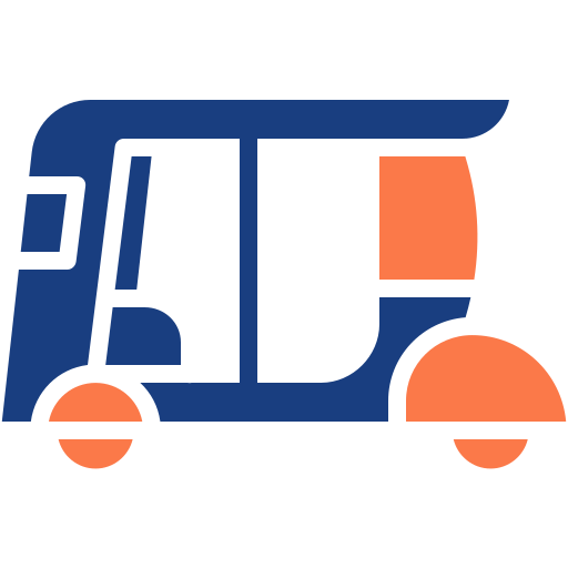 Cycle rickshaw free icon