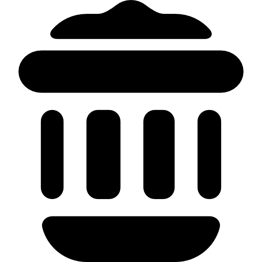 papelera de reciclaje icono gratis