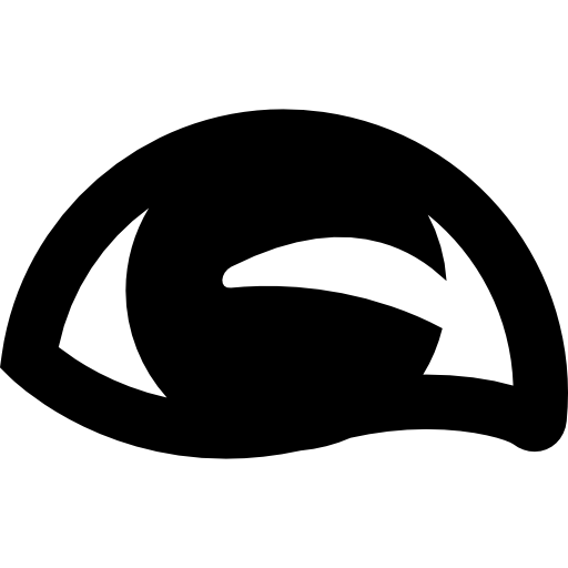 ojo entrecerrado icono gratis