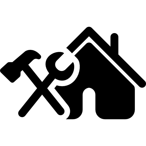 reformas de vivienda icono gratis