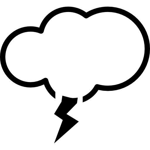 Thunderstorm pronostic icon