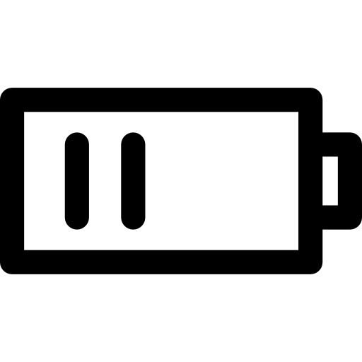 Battery Basic Rounded Lineal icon