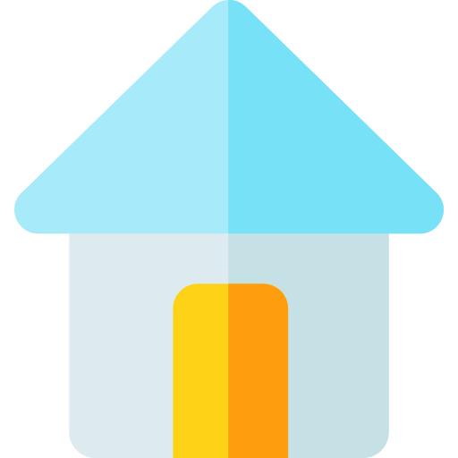 Home Basic Rounded Flat icon