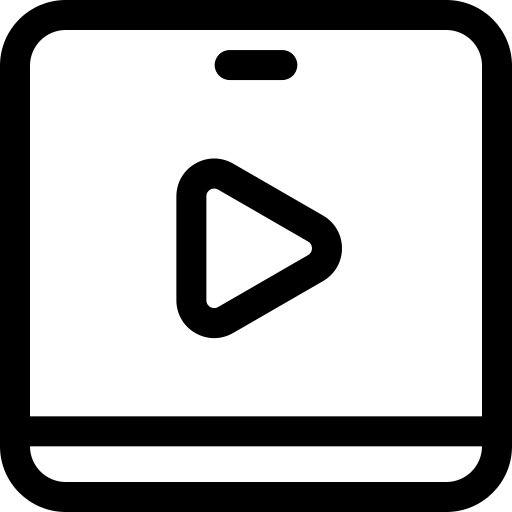 Vídeo grátis ícone