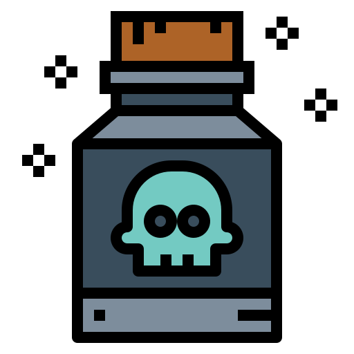 Tóxico icono gratis