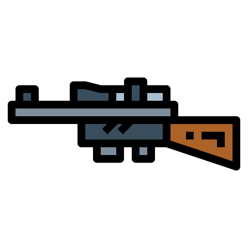 Rifle Smalllikeart Lineal Color Icon