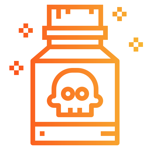 Tóxico icono gratis