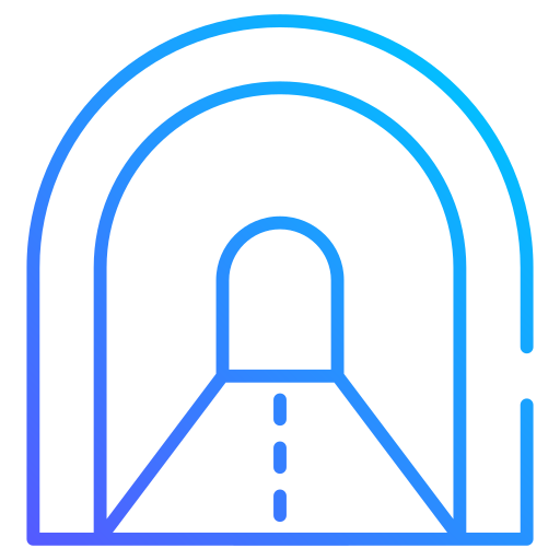 túnel grátis ícone