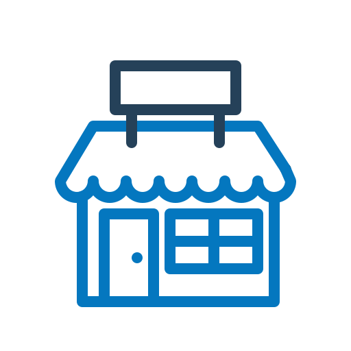 가게 무료 아이콘