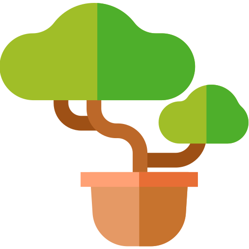 Bonsai Basic Straight Flat icon