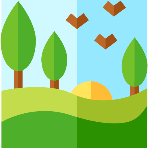Paisaje icono gratis